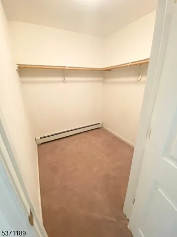 a close view of closet