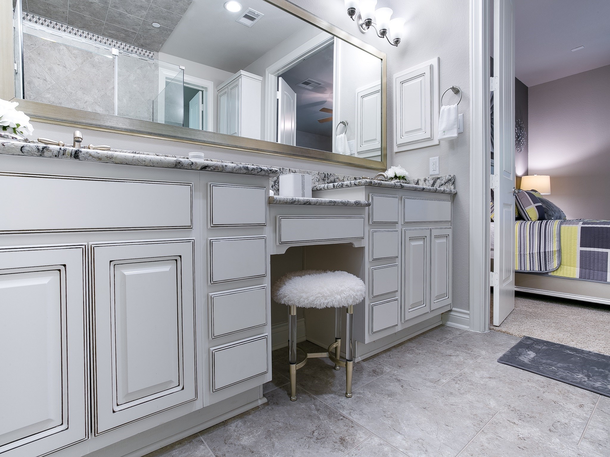 9018 Meacom Drive Conroe, TX 77384 - Photo 26 of 41 a view of a kitchen with furniture and a sink