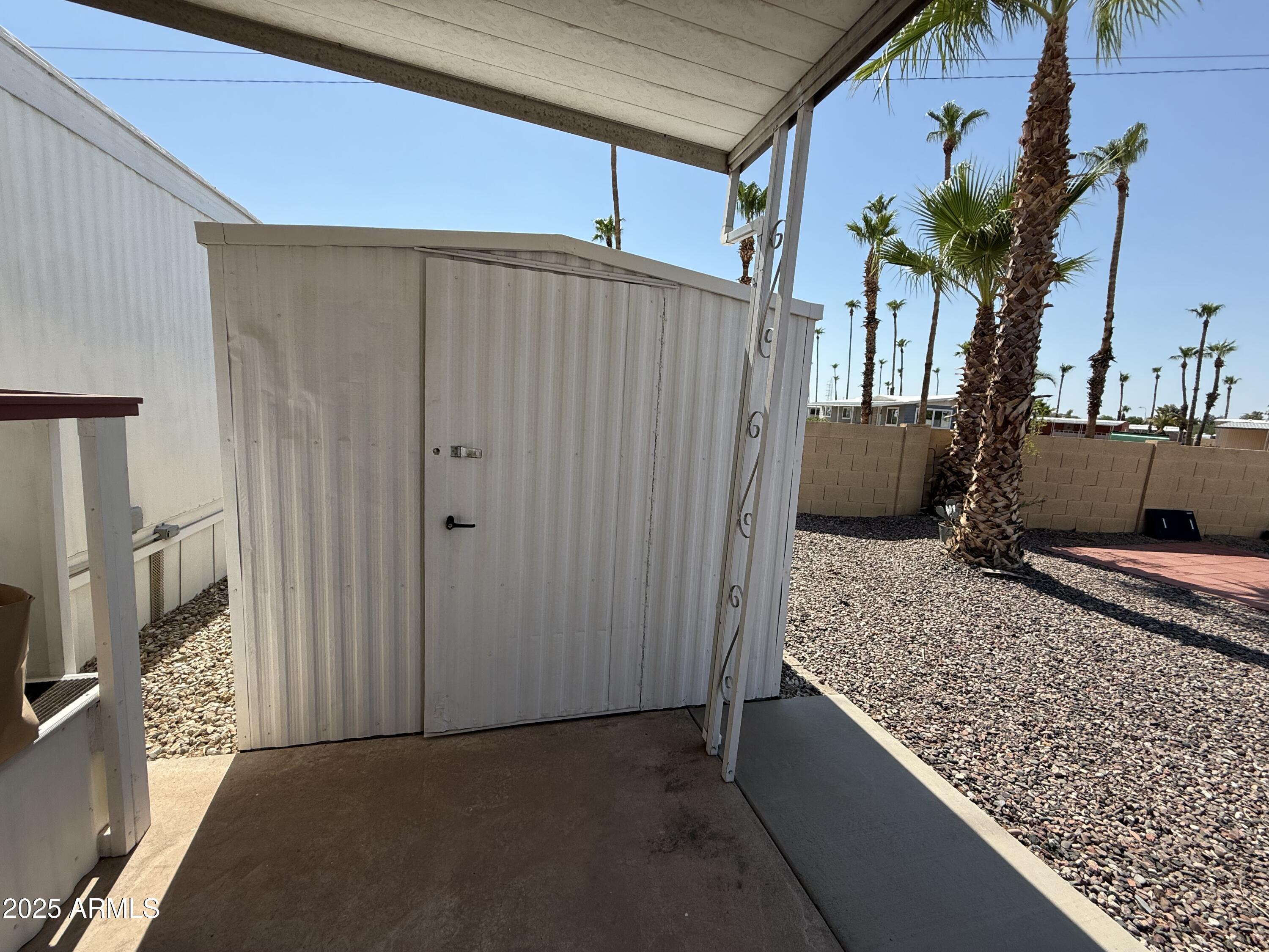 10220 East Apache Trail, Unit 16 Apache Junction, AZ 85120 - Photo 31 of 49 storage shed #2