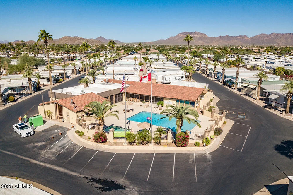 10220 East Apache Trail, Unit 16 Apache Junction, AZ 85120 - Photo 36 of 49 a view of a city and a mountain view