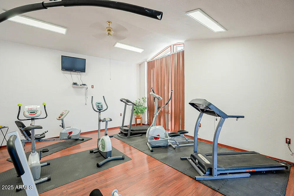 10220 East Apache Trail, Unit 16 Apache Junction, AZ 85120 - Photo 45 of 49 a view of a room with gym equipment