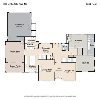 $2,850,000 | 219 Little John Trail Northeast, Atlanta, GA 30309