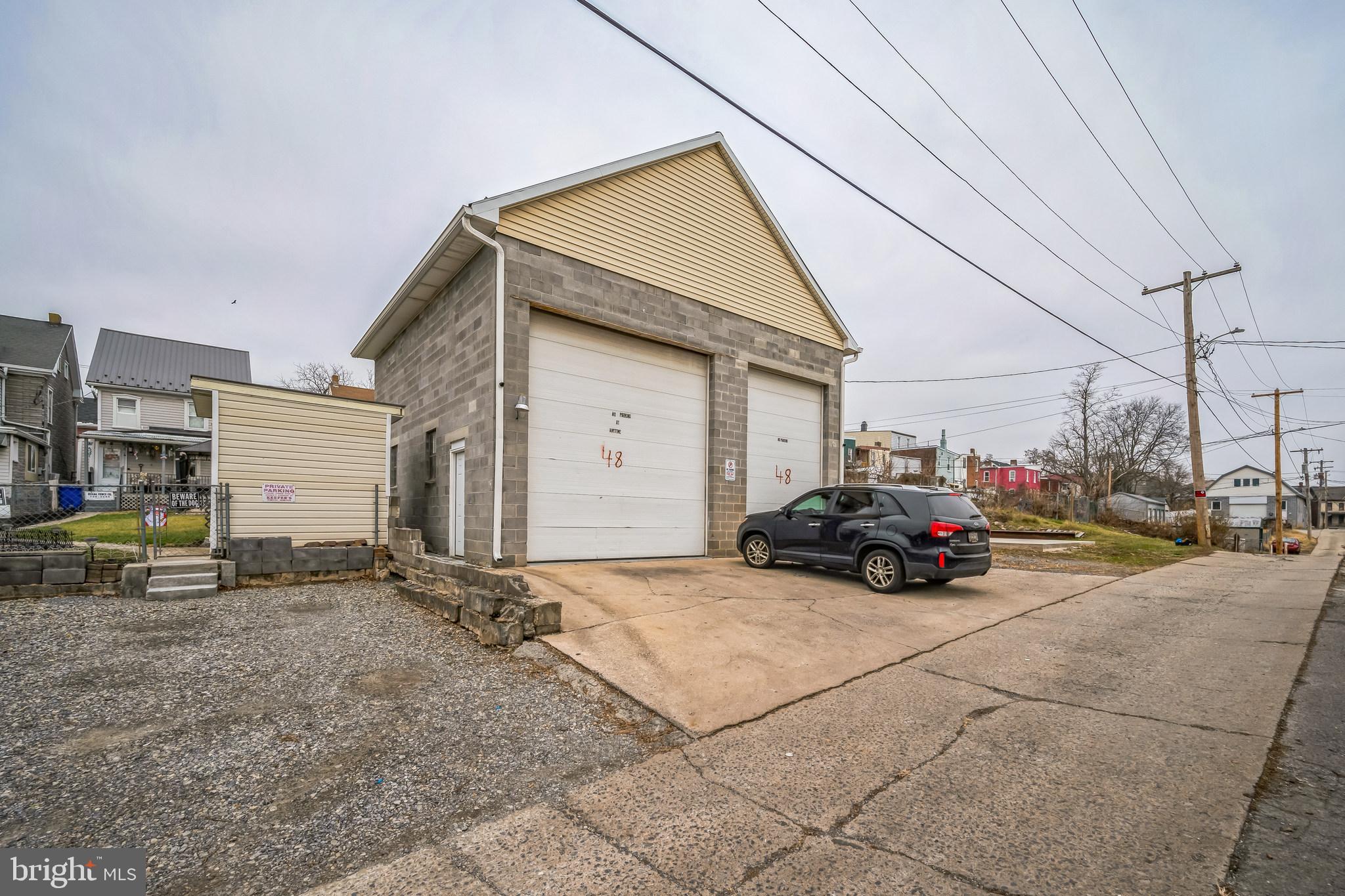 48 Elizabeth Street Hagerstown, MD 21740 - Photo 12 of 48 a view of a car garage of the house