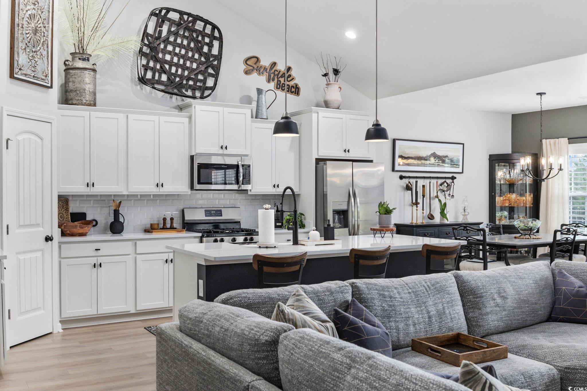 239 Lifestyle Court Surfside Beach, SC 29575 - Photo 6 of 40 Kitchen with appliances with stainless steel finis