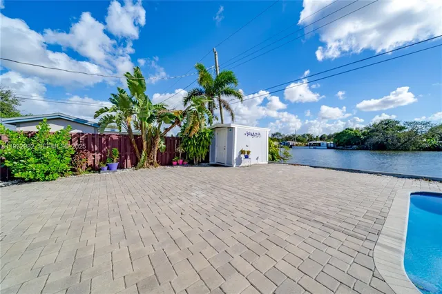 a view of outdoor space with a yard