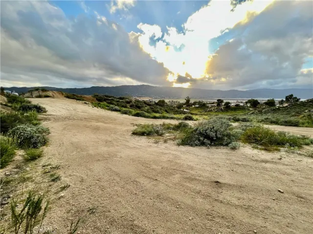 a view of a painting on the wall