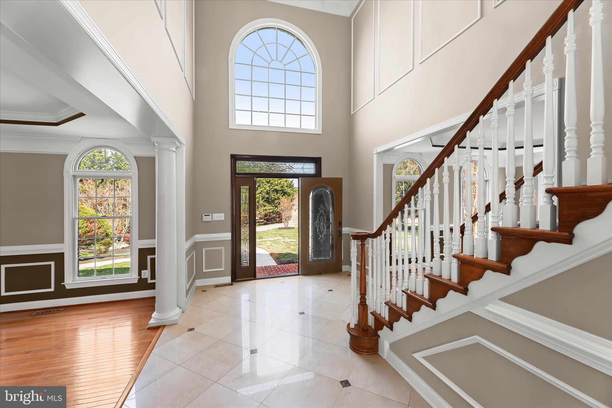 Grand Two Story Foyer