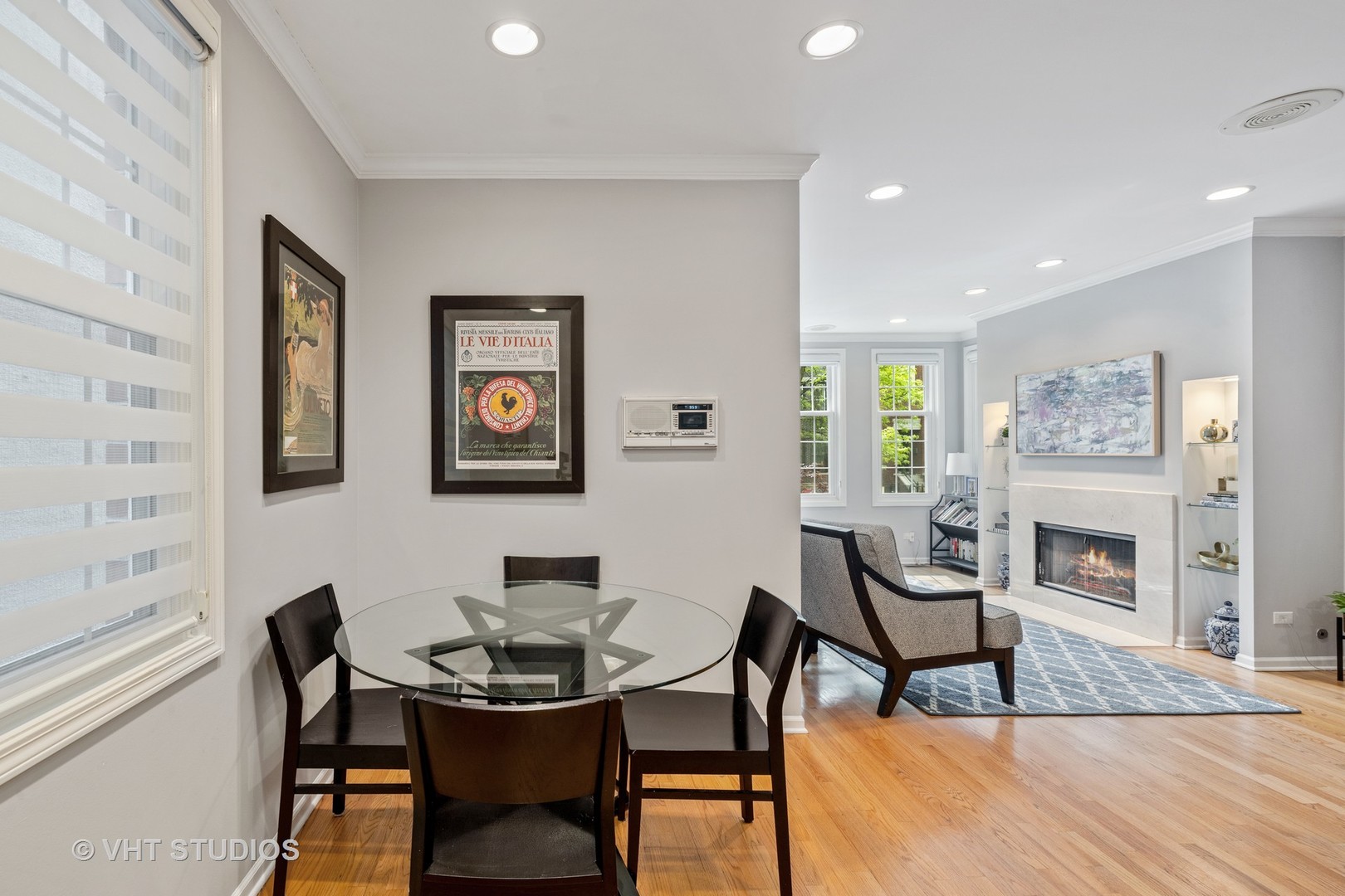 2050 North Racine Avenue, Unit 1 Chicago, IL 60614 - Photo 5 of 25 a dining room with furniture and window