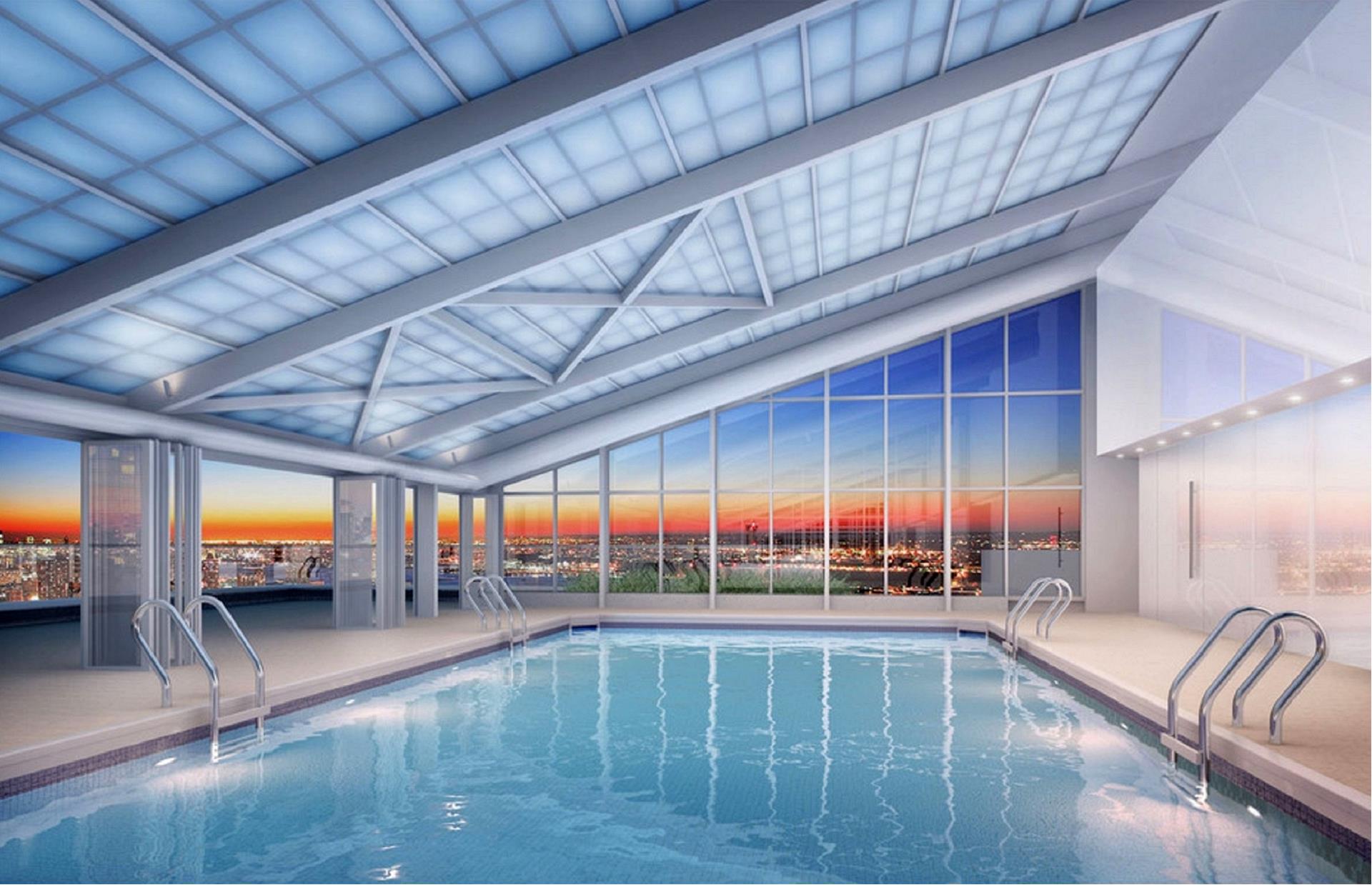 322 West 57th Street, Unit 55S1 Manhattan, NY 10019 - Photo 27 of 33 a view of a living room and window