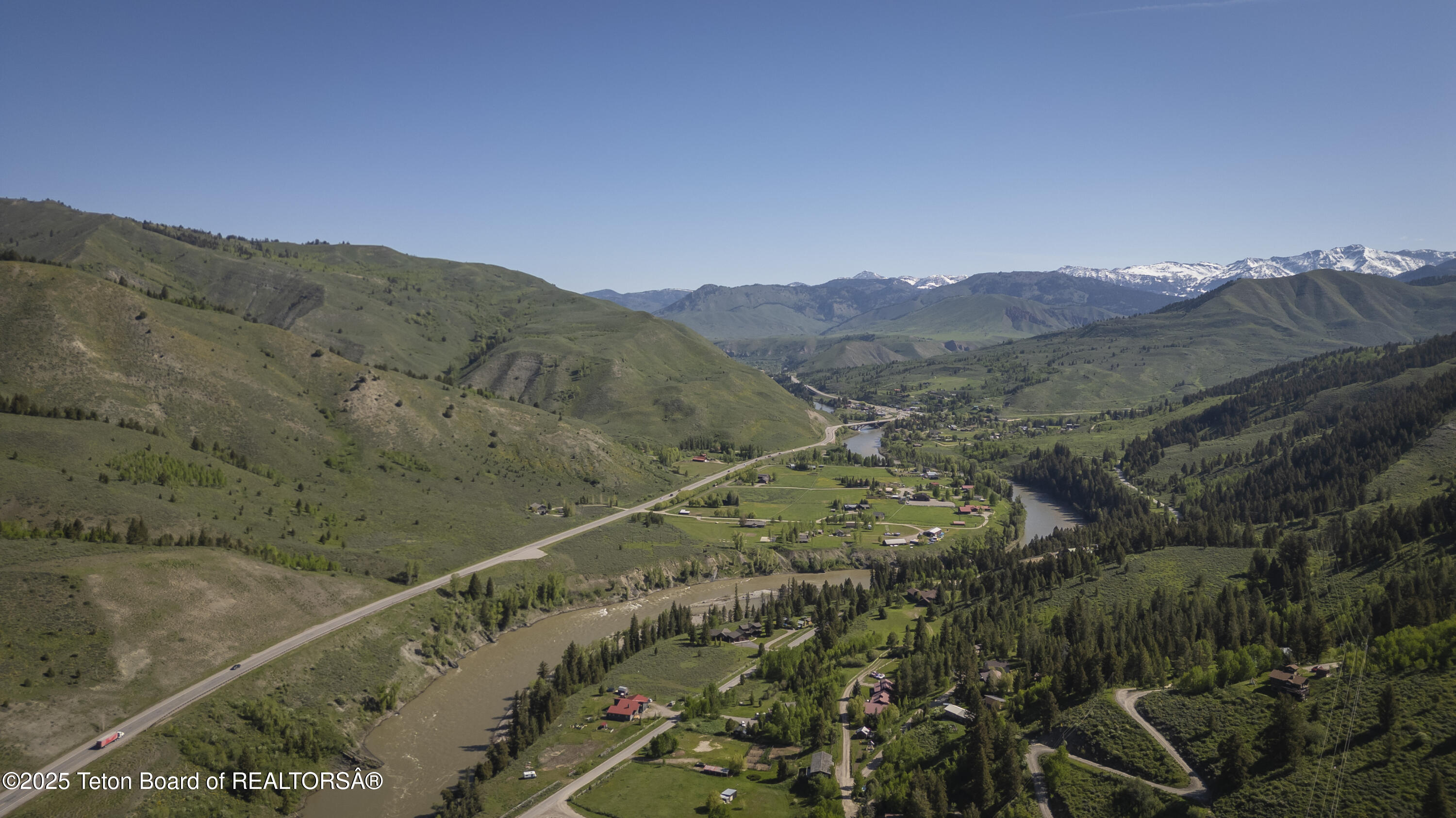 1255 Deer Creek Drive Jackson, WY 83001 - Photo 9 of 9 Aerial