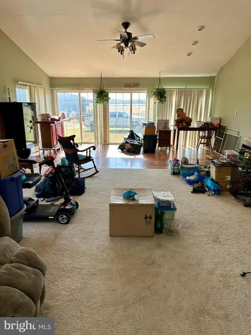 a view of a room with balcony