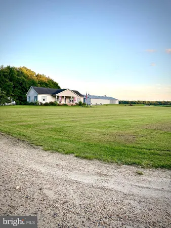 a view of a ocean from a yard
