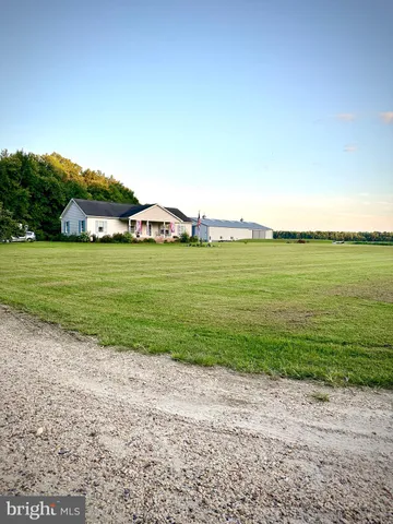 a view of a ocean from a yard