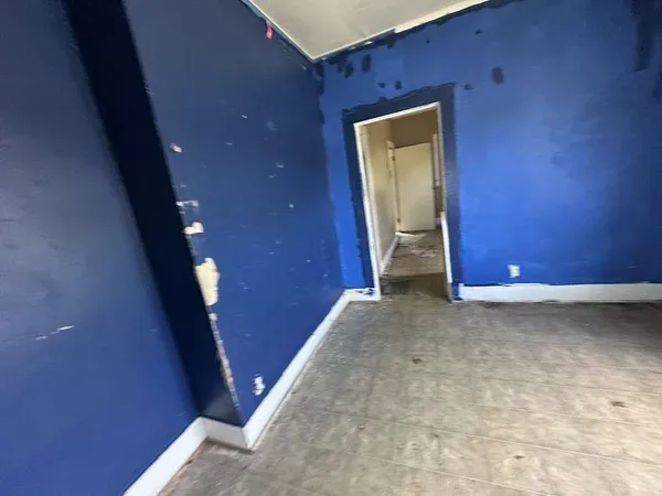 a view of an front door