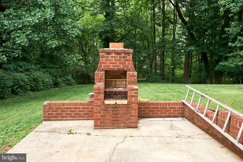 4914 Sharon Road Temple Hills, MD 20748 - Photo 24 of 25 Exterior (Rear) Brick Grill