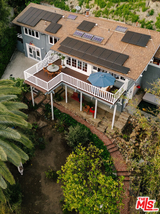 1954 Pinehurst Road Los Angeles, CA 90068 - Photo 41 of 42 an aerial view of a house