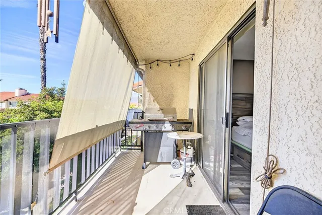 a view of balcony and deck