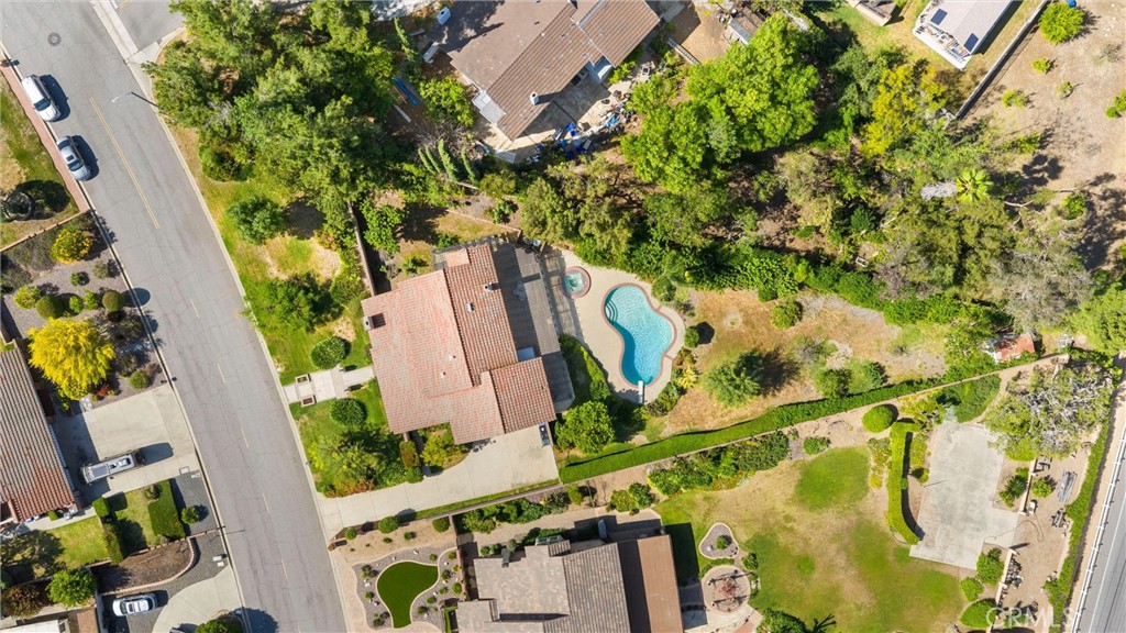 5895 Jadeite Avenue Rancho Cucamonga, CA 91737 - Photo 67 of 71 an aerial view of a residential houses with yard