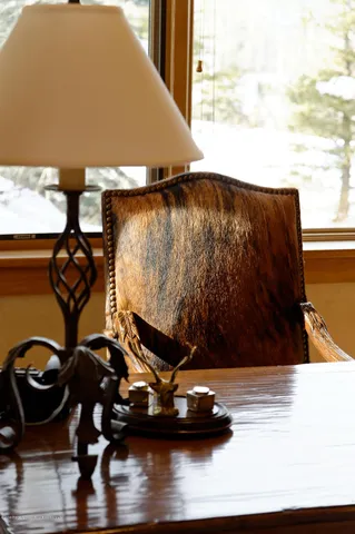 a room with wooden floor