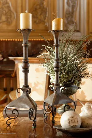 a room with gym equipment