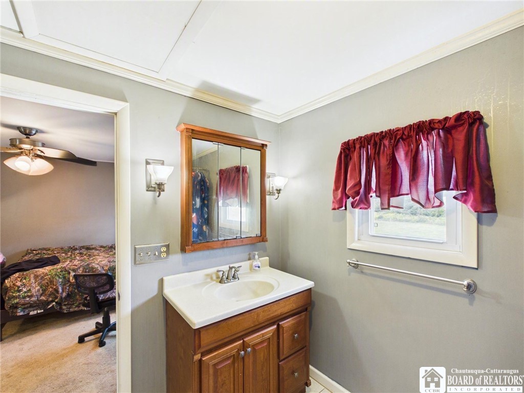 9911 Miller Road Arkwright, NY 14063 - Photo 19 of 33 Bathroom off 2nd bedroom.