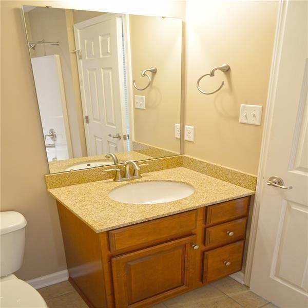 317 Maple Ridge Drive Canonsburg, PA 15317 - Photo 15 of 20 a bathroom with a sink and a mirror