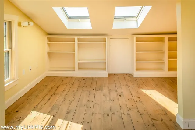 wooden floor in an empty room