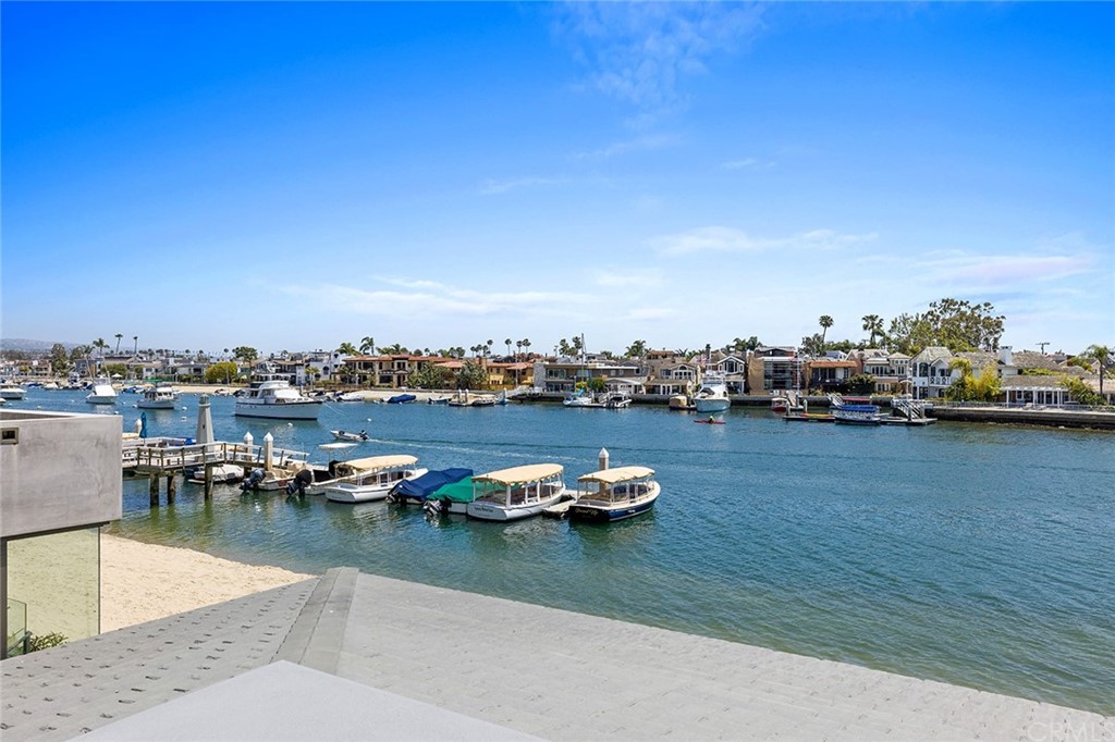 7 Beacon Bay Newport Beach, CA 92660 - Photo 31 of 59 a view of a lake with boats