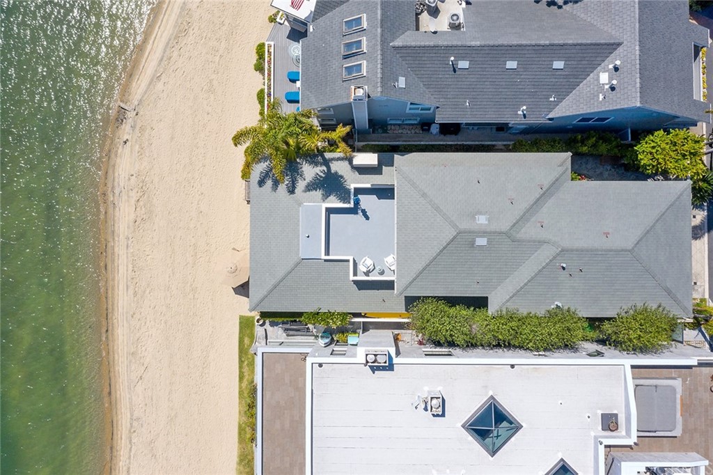 7 Beacon Bay Newport Beach, CA 92660 - Photo 59 of 59 an aerial view of a house with a swimming pool