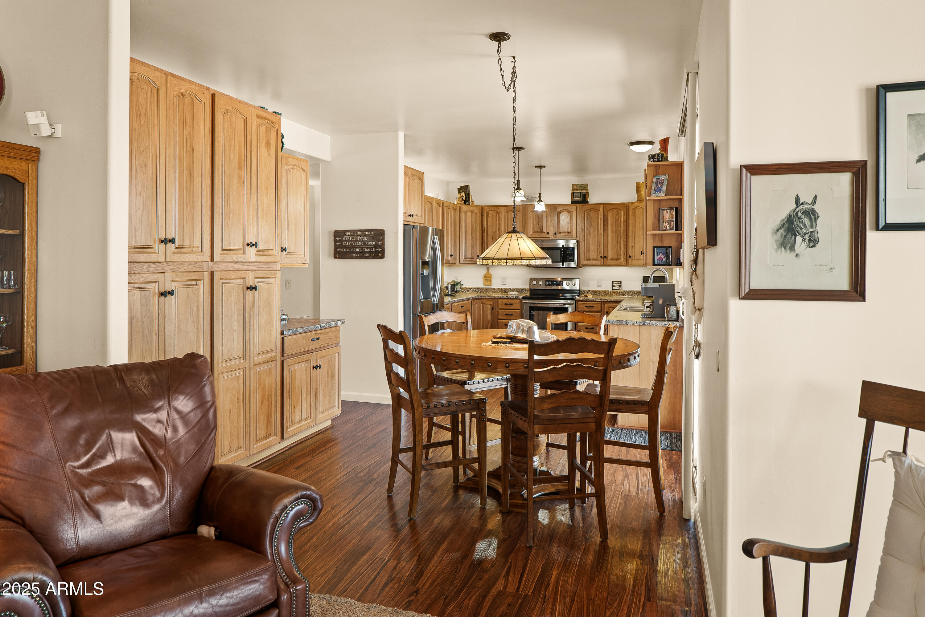 7375 East Sliding Stop Lane Cornville, AZ 86325 - Photo 42 of 53 a view of a dining room with furniture