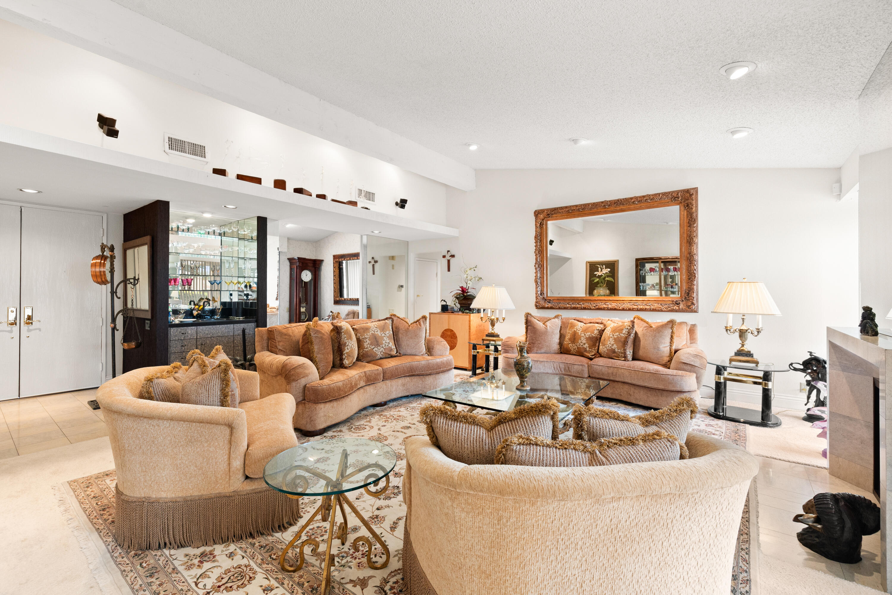 72419 Rodeo Way Rancho Mirage, CA 92270 - Photo 7 of 48 a living room with furniture and a large window