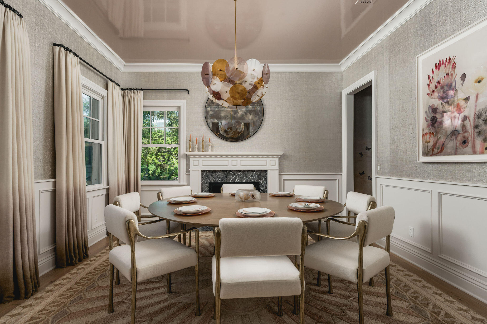 260 Oak Road Montecito, CA 93108 - Photo 6 of 25 Formal Dining