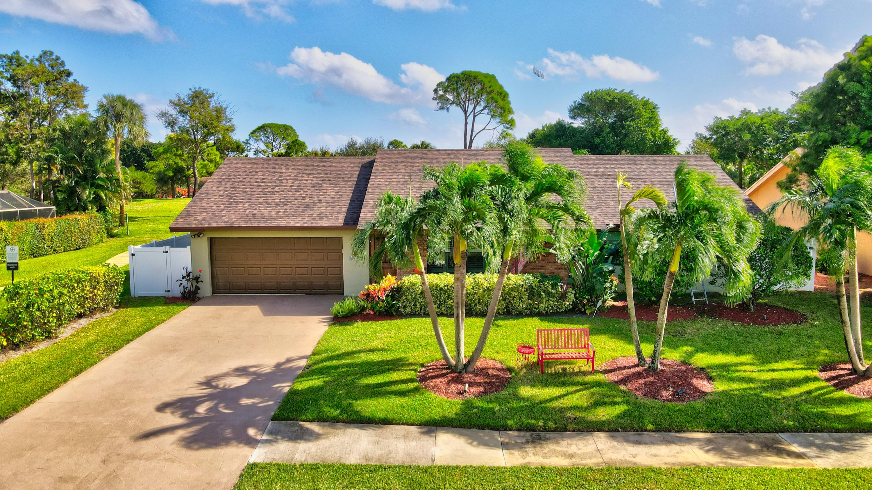 4830 Fox Hunt Trail Boca Raton, FL 33487 - Photo 35 of 51 Aerial Exterior Front