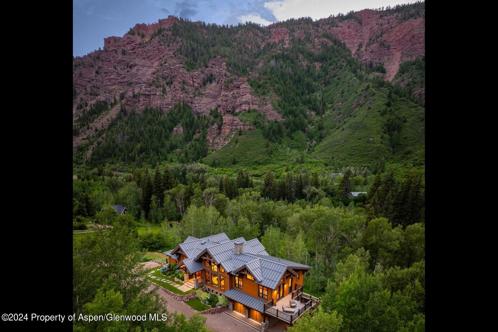 900 Dorais Way Redstone, CO 81623 - Photo 6 of 63 4-drone west cliffs