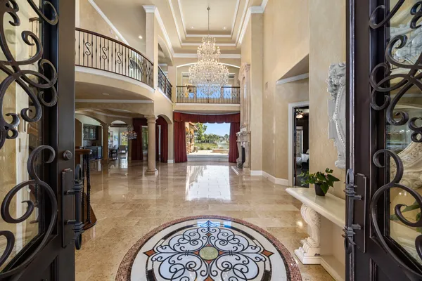 a view of an entryway