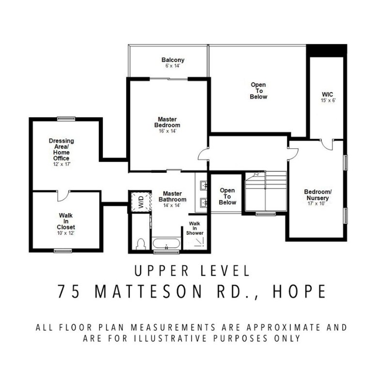 75 Matteson Road Scituate, RI 02831 - Photo 40 of 40 Upper Level Floor Plan