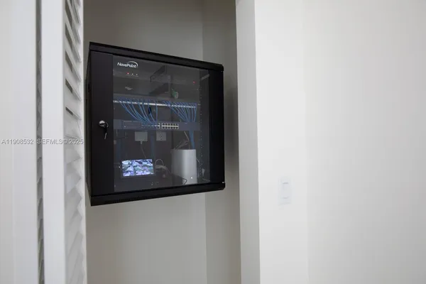 a close view of a fireplace