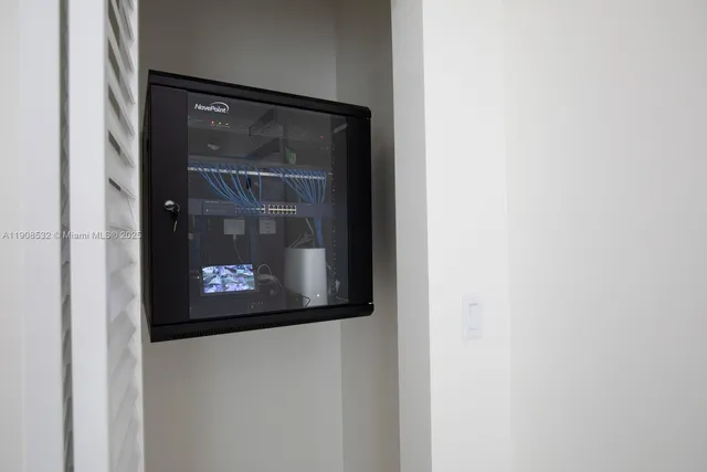 a close view of a fireplace