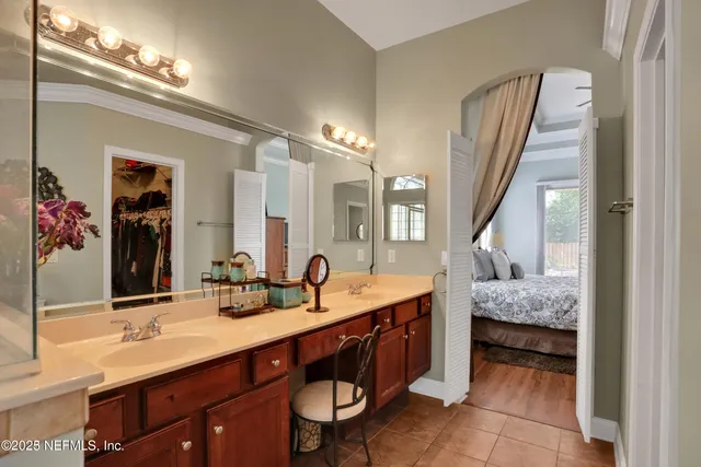 a room with furniture and a wooden floor