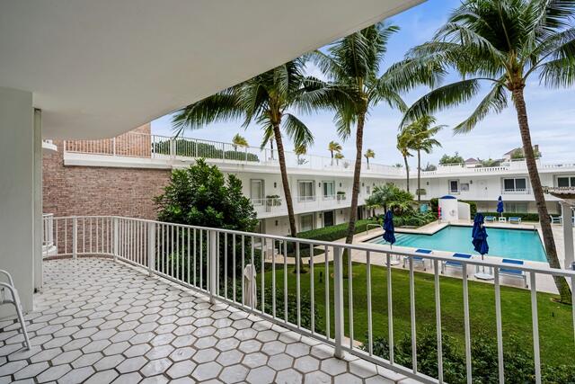 100 Worth Avenue, Unit 415 Palm Beach, FL 33480 - Photo 17 of 34 a view of outdoor space and yard