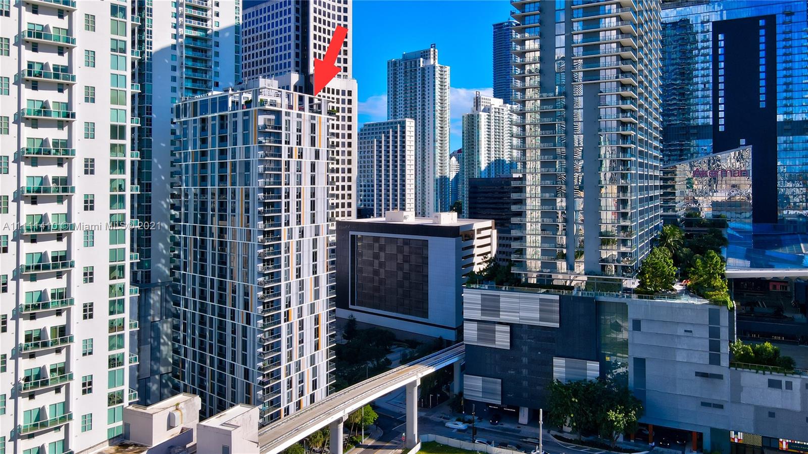 31 Southeast 6th Street, Unit 505 Miami, FL 33131 - Photo 69 of 71 a view of a city with tall buildings
