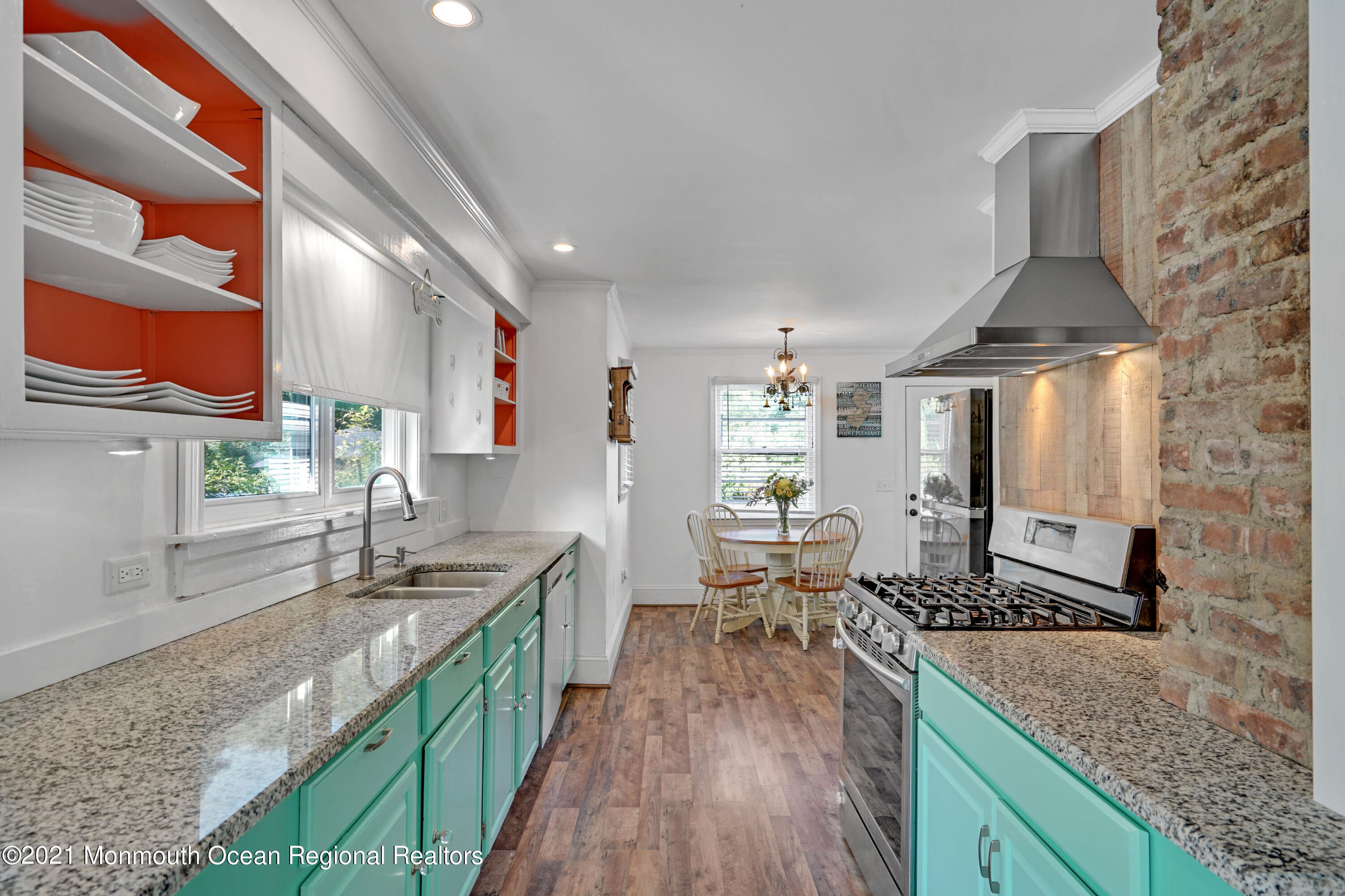 346 Cherry Quay Road Brick, NJ 08723 - Photo 10 of 27 a kitchen with stainless steel appliances granite countertop a lot of counter space