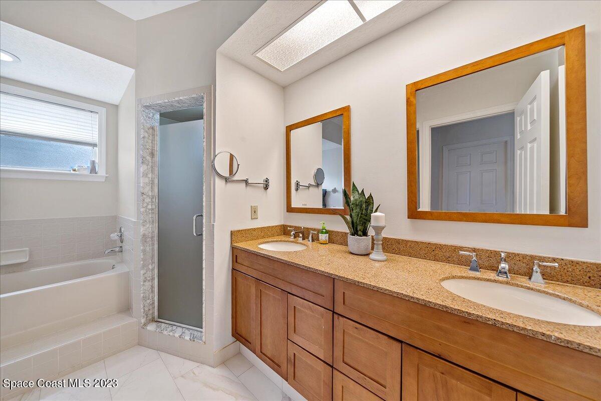 4150 Windover Way Melbourne, FL 32934 - Photo 25 of 57 Updated Master Bathrm