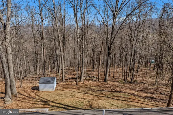 a backyard of a house