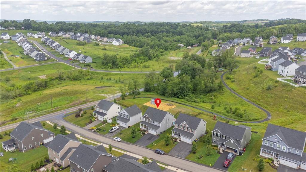 205 Regency Drive Eighty Four, PA 15330 - Photo 35 of 43 an aerial view of residential houses with outdoor space