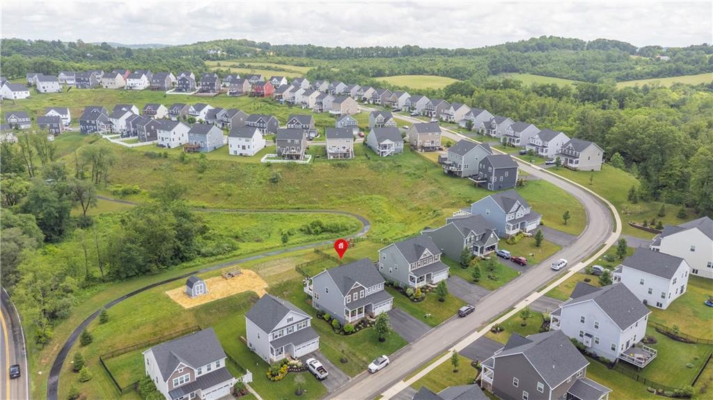 205 Regency Drive Eighty Four, PA 15330 - Photo 38 of 43 an aerial view of residential houses with outdoor space
