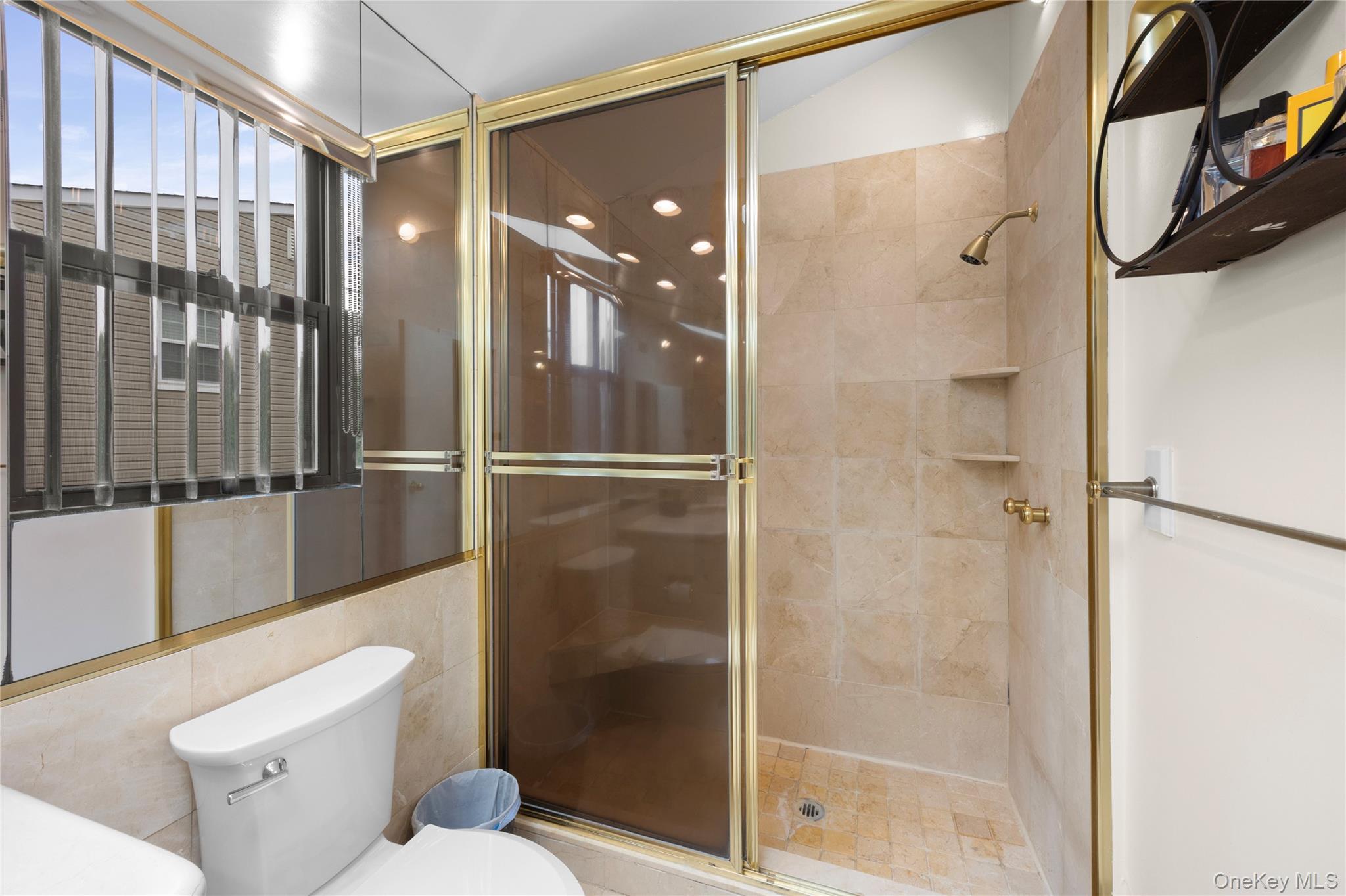 19 Jacob Road Plainview, NY 11803 - Photo 20 of 33 a bathroom with a shower and toilet