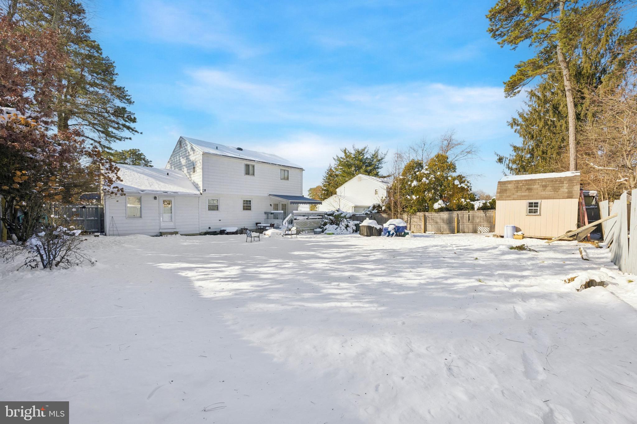 2608 Erial Road Blackwood, NJ 08012 - Photo 22 of 24 a view of a house with a snow on the road