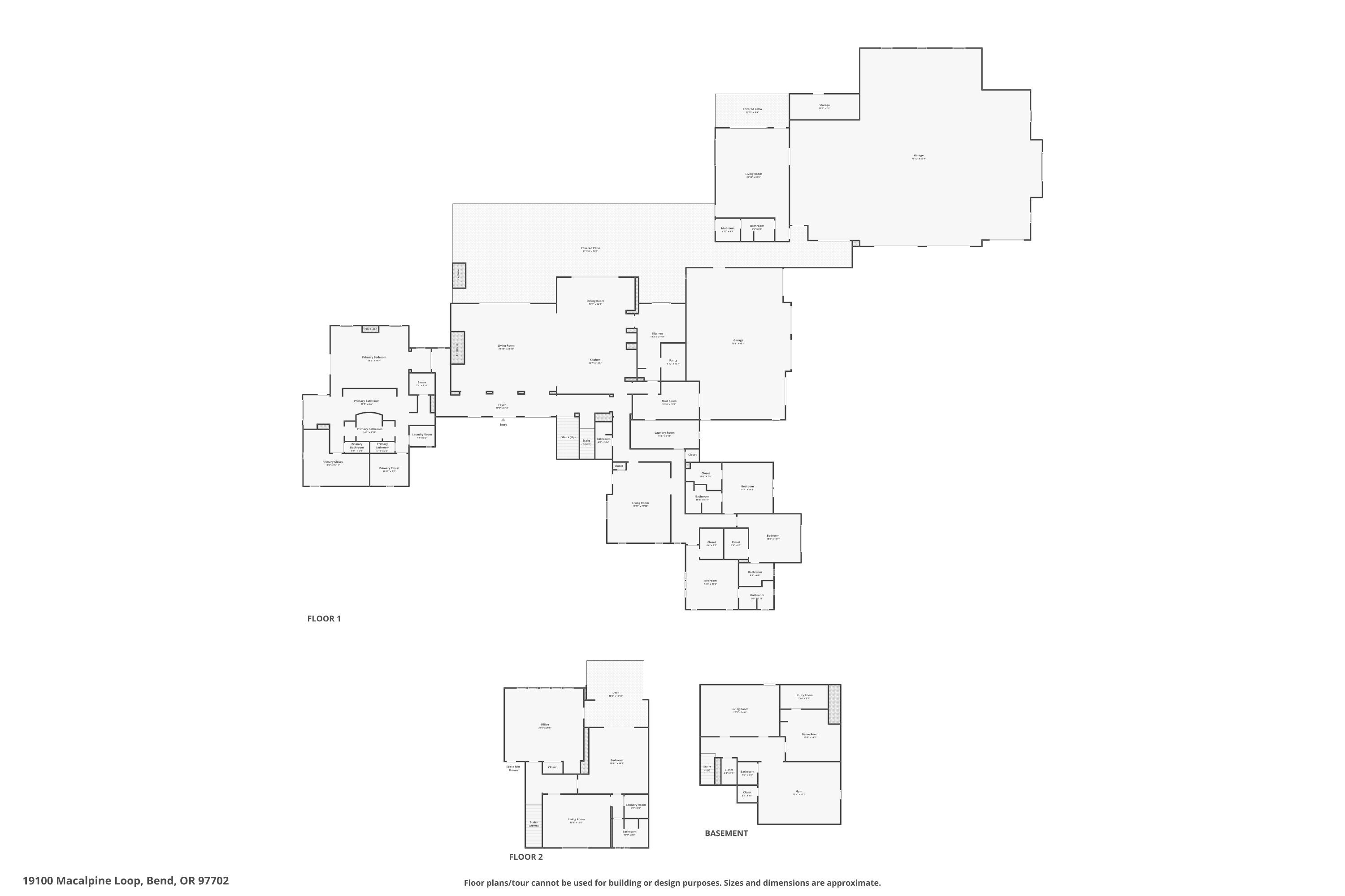 19100 Macalpine Loop Bend, OR 97702 - Photo 56 of 56 Floorplan