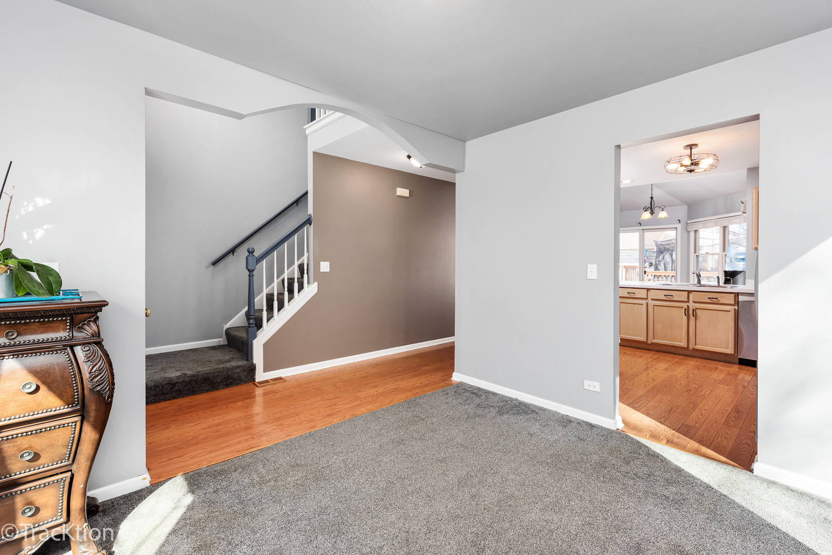 2008 Primrose Drive Plainfield, IL 60586 - Photo 4 of 26 a view of entryway and hall with wooden floor